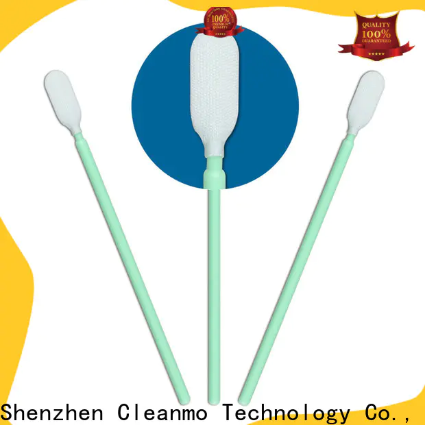 Cleanmo excellent chemical resistance camera sensor cleaning swabs factory price for excess materials cleaning