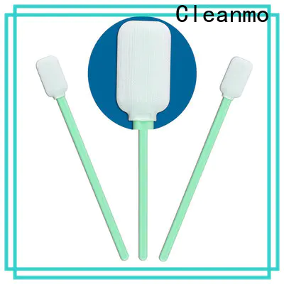 Cleanmo excellent chemical resistance micro cotton swabs factory price for Micro-mechanical cleaning
