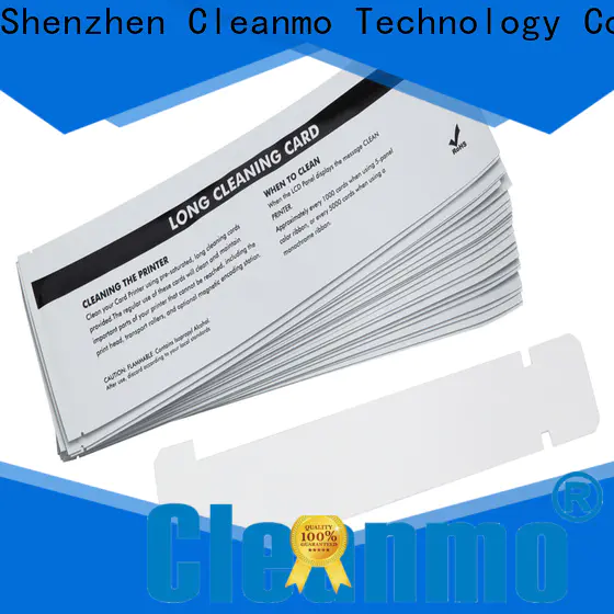 Custom best zebra printer cleaning cards Aluminum foil packing wholesale for Zebra P120i printer
