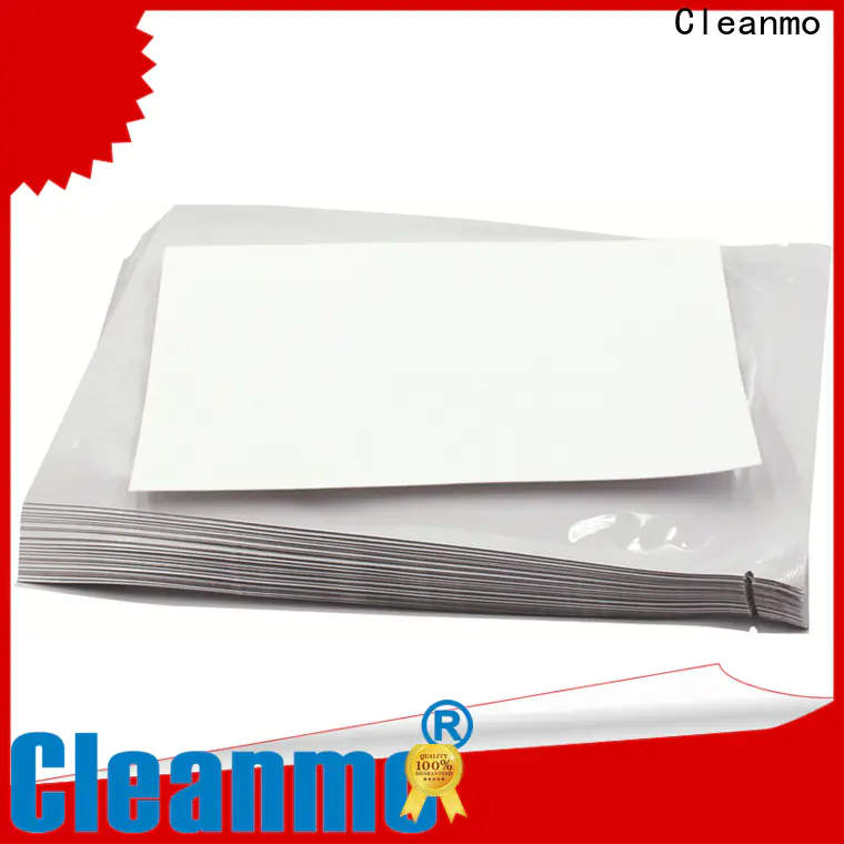 Cleanmo Aluminum Foil evolis cleaning kits supplier for Cleaning Printhead
