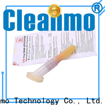 Bulk buy high quality Medical Sterilized applicator long plastic handle with 2% chlorhexidine gluconate supplier for dialysis procedures