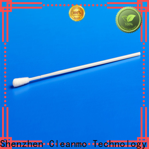 Cleanmo frosted tail of swab handle flocked swab factory for rapid antigen testing