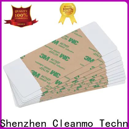 Cleanmo low-tack adhesive paper datacard cleaning kit manufacturer for ImageCard Magna