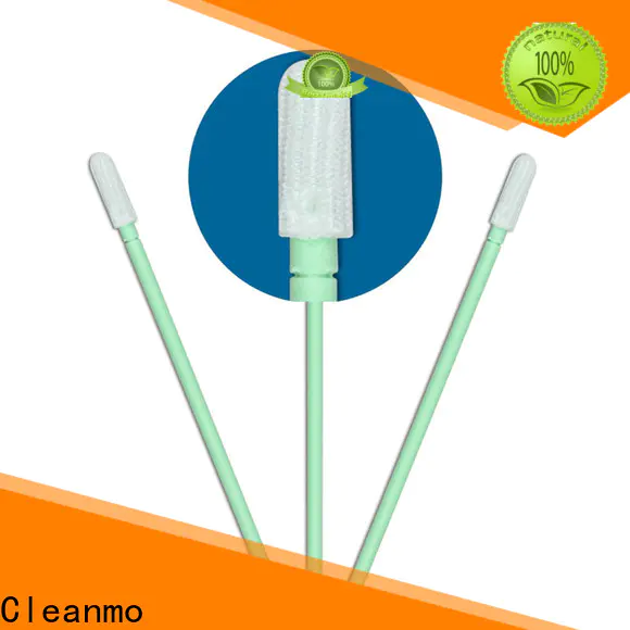 Cleanmo excellent chemical resistance dacron tipped swab wholesale for general purpose cleaning