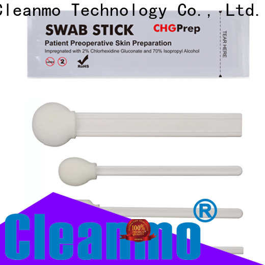 convenient anti bacterial swabs Polypropylene handle with 2% chlorhexidine gluconate factory price for Routine venipunctures