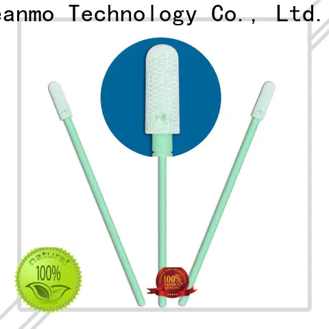 good quality cleanroom polyester swabs flexible paddle manufacturer for printers