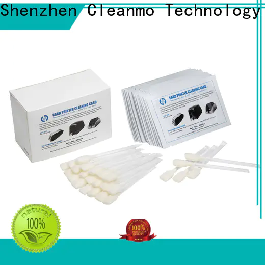 Cleanmo Cleanmo zebra printer cleaning supplier for ID card printers