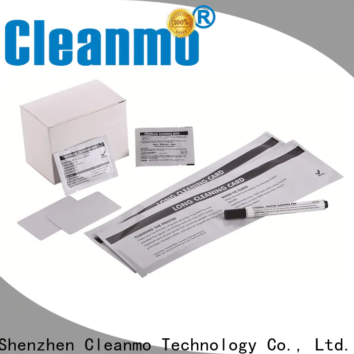 Cleanmo High and LowTack Double Coated Tape evolis cleaning kits wholesale for Evolis printer