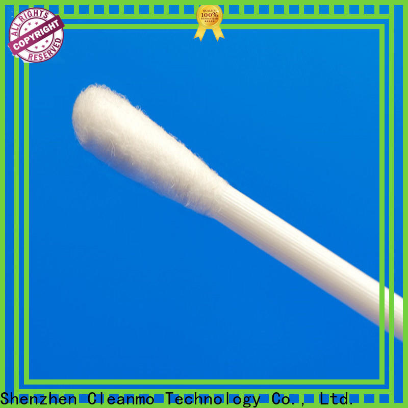 Cleanmo frosted tail of swab handle sample collection swabs wholesale for hospital