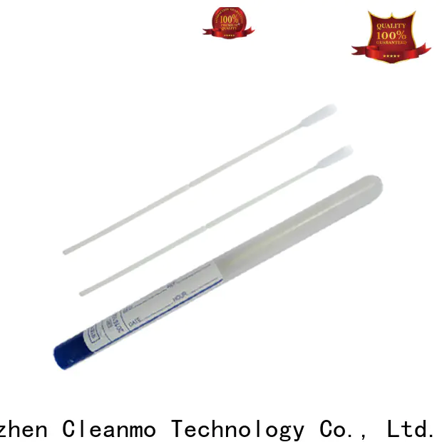 Cleanmo frosted tail of swab handle flocked swab wholesale for cytology testing