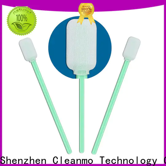 good quality dacron polyester swabs polypropylene handle manufacturer for printers