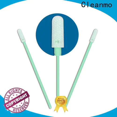 Cleanmo good quality polypropylene polyester swab wholesale for optical sensors