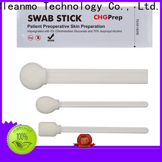 Cleanmo latex-free alcohol swab use supplier for Surgical site cleansing after suturing