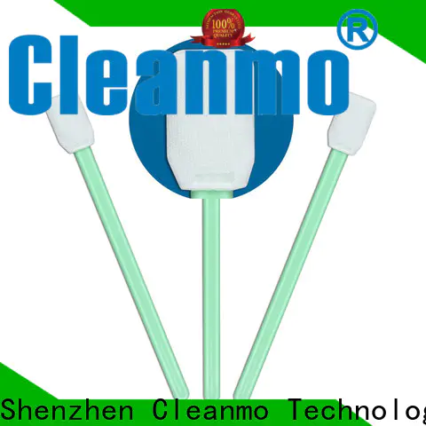 Cleanmo ESD-safe precision cotton swabs supplier for excess materials cleaning