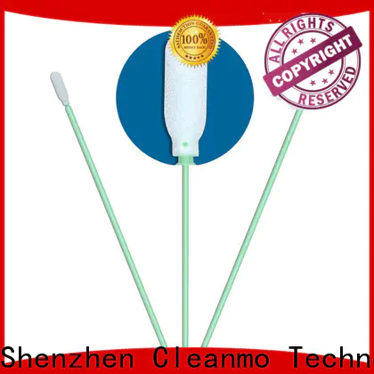 Cleanmo small ropund head baby cotton swabs factory price for Micro-mechanical cleaning