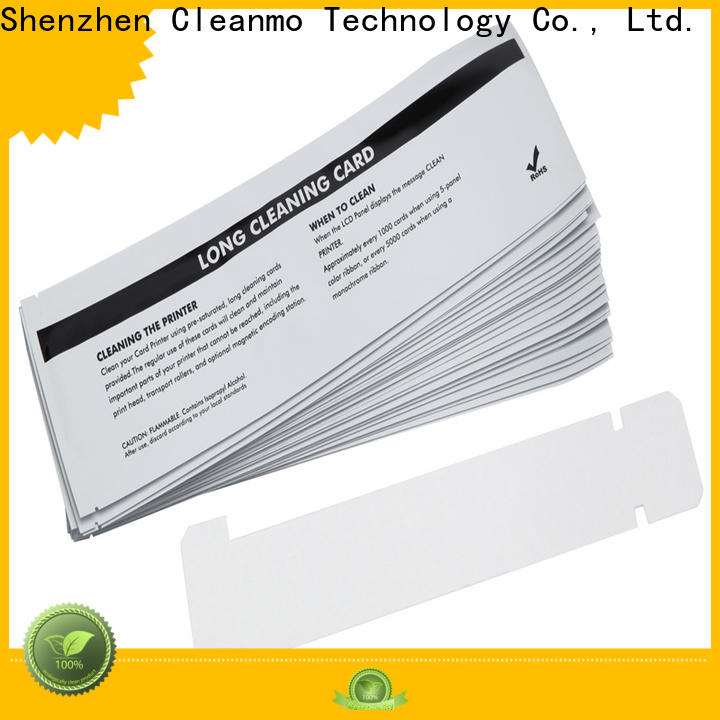 Cleanmo Aluminum foil packing zebra cleaning card manufacturer for cleaning dirt
