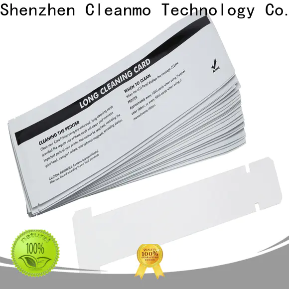 Bulk buy ODM zebra printer cleaning cards T shape factory for ID card printers