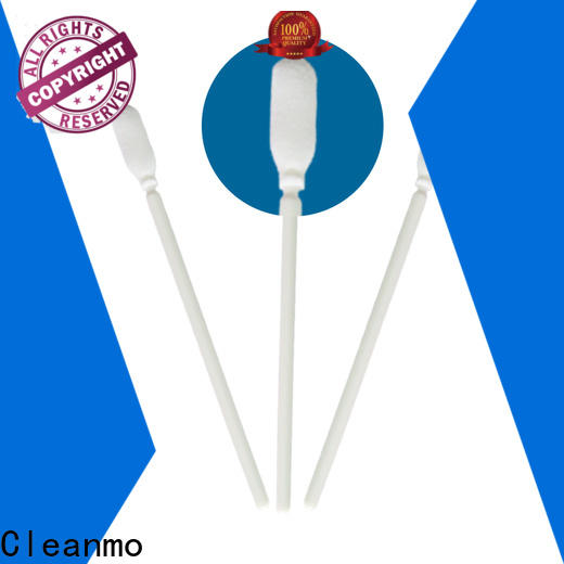 Cleanmo thermal bouded sponge swabs factory price for Micro-mechanical cleaning