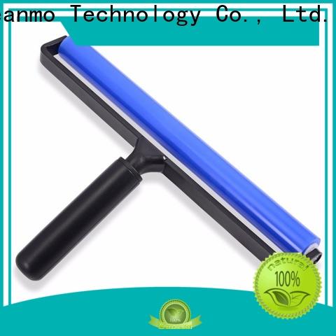 Cleanmo silicone with aluminum alloy washable lint roller manufacturer for computer screen