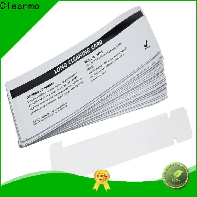 disposable zebra cleaning kit non woven supplier for ID card printers