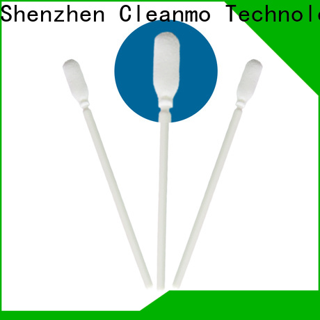 Cleanmo ESD-safe Polypropylene handle up and up cotton swabs manufacturer for general purpose cleaning