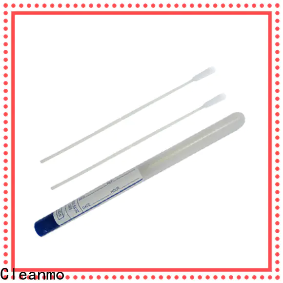 Cleanmo molded break point bacteria swabs wholesale for molecular-based assays