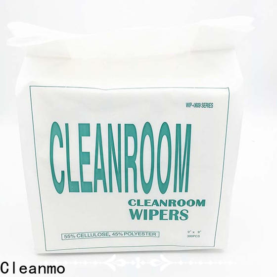 smooth clean room wipes manufacturers 55% cellulose supplier for equipements