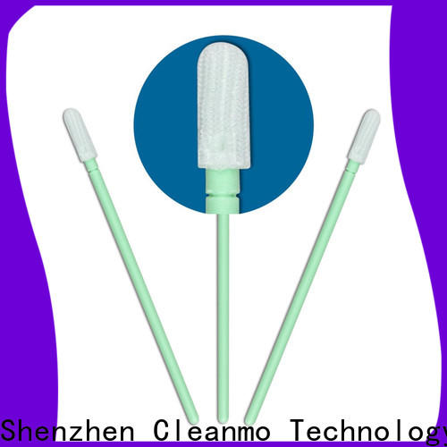 Cleanmo flexible paddle cleaning swabs electronics factory for microscopes