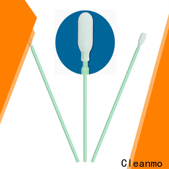 Cleanmo flexible paddle dacron swabs wholesale for optical sensors