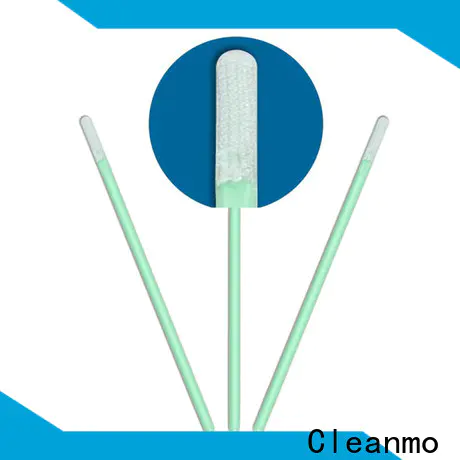 Cleanmo excellent chemical resistance microfiber cleaning swabs manufacturer for Micro-mechanical cleaning