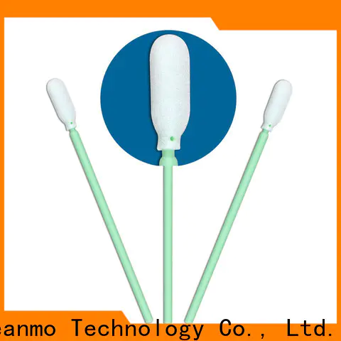 affordable makeup cotton swabs ESD-safe Polypropylene handle factory price for excess materials cleaning