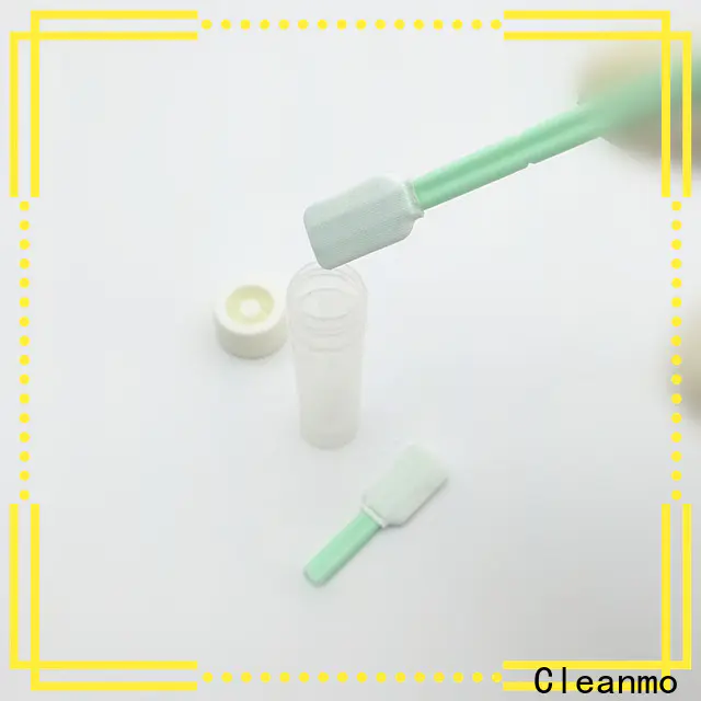 durable sterile Polyester swab Double layered head wholesale for test residues of previously manufactured products