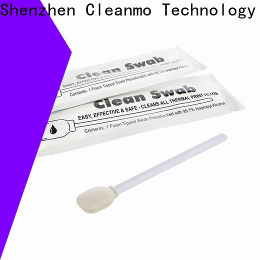 Cleanmo Non abrasive isopropyl alcohol Snap swabs manufacturer for Card Readers