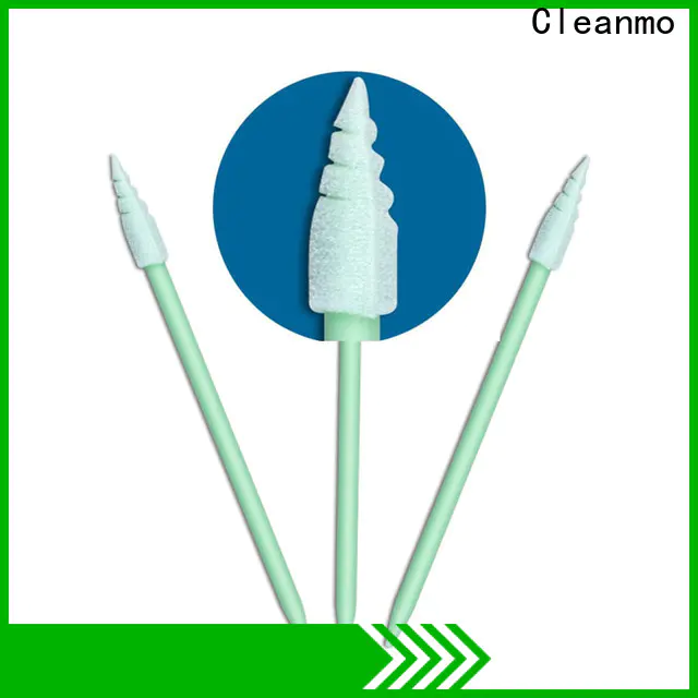 Cleanmo thermal bouded super swab ear cleaner factory price for excess materials cleaning
