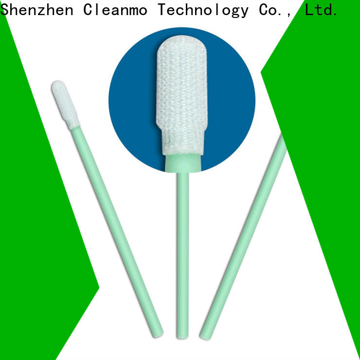 Cleanmo safe material safety swabs supplier for optical sensors