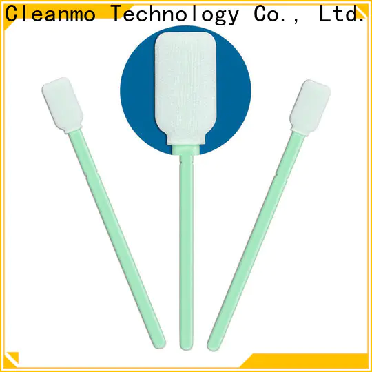 safe material dacron polyester swabs flexible paddle supplier for microscopes