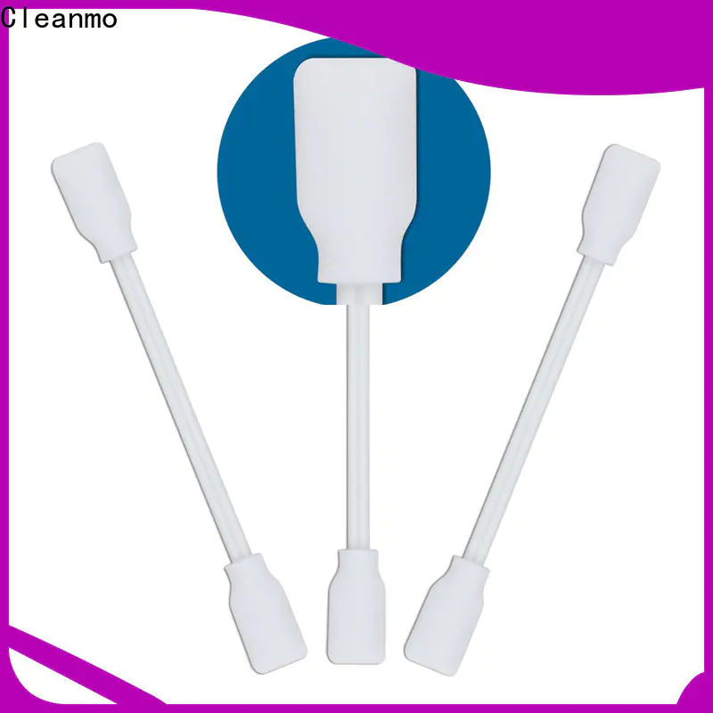 Cleanmo precision tip head oral care mouth swabs factory price for excess materials cleaning