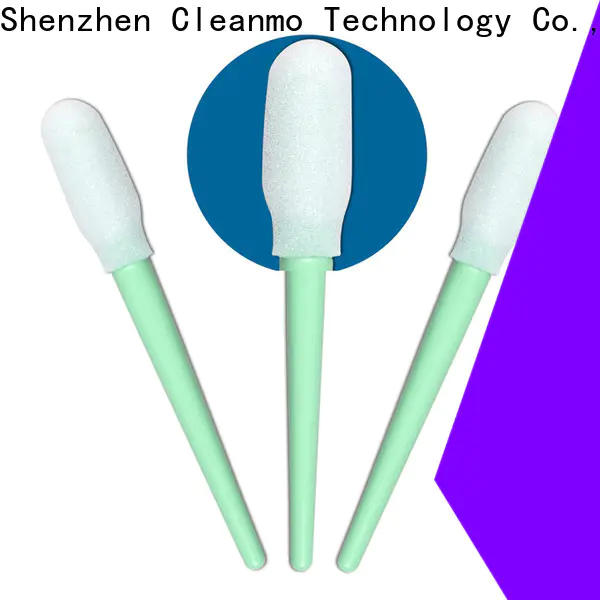 Cleanmo thermal bouded soft swab ear factory price for Micro-mechanical cleaning