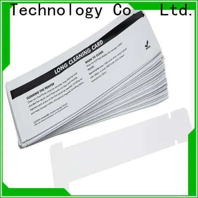 Cleanmo OEM high quality zebra printer cleaning cards supplier for ID card printers