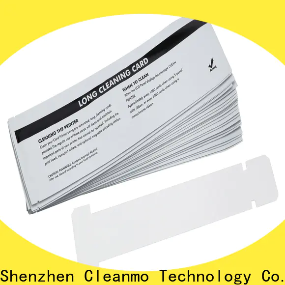 Cleanmo Aluminum foil packing zebra printhead cleaning wholesale for cleaning dirt