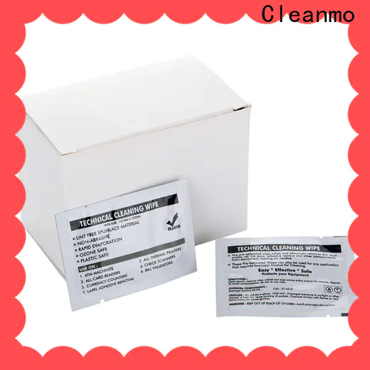 Cleanmo cost-effective evolis cleaning kits supplier for Evolis printer