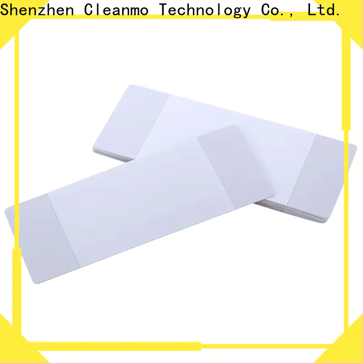 Cleanmo quick printer cleaning supplies manufacturer for Evolis printer