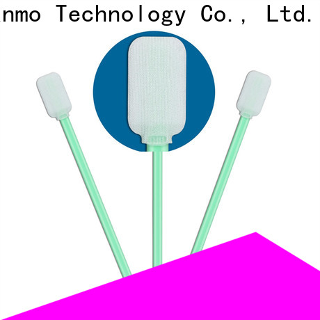 Cleanmo safe material Cleanroom polyester swab supplier for optical sensors