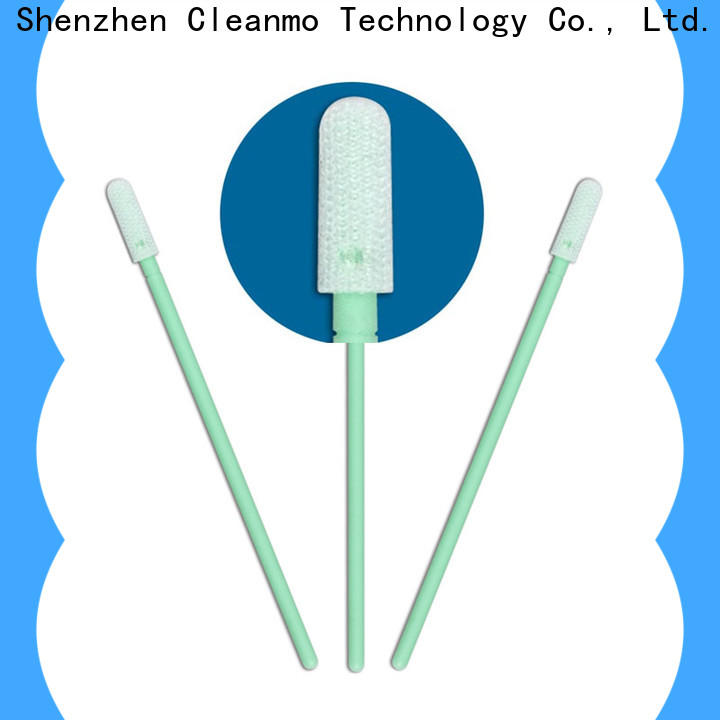 safe material dacron tipped swab double-layer knitted polyester wholesale for general purpose cleaning