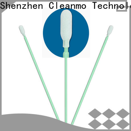 Cleanmo flexible paddle long swabs factory for printers