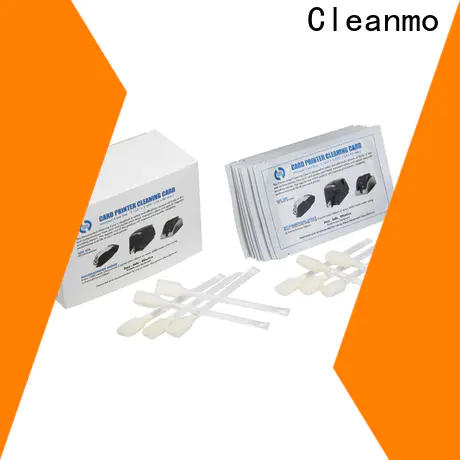Cleanmo T shape zebra cleaners supplier for ID card printers