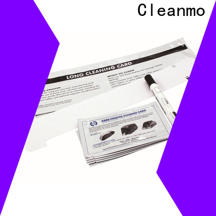 Cleanmo Custom CR80 Cleaning Cards supplier for Javelin J360i printers