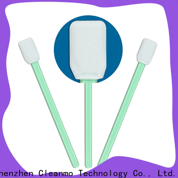 Cleanmo EDI water wash optical cotton swab factory price for Micro-mechanical cleaning