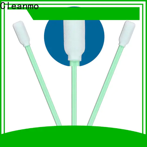Bulk purchase high quality mini cotton swabs ESD-safe Polypropylene handle wholesale for excess materials cleaning