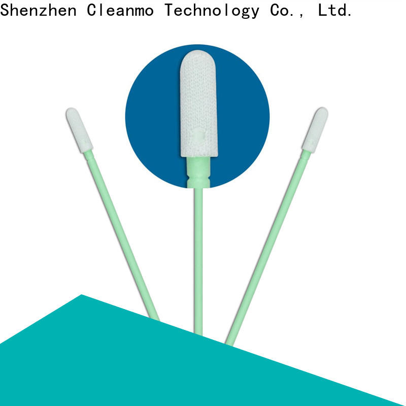 Cleanmo double layers of microfiber fabric full frame sensor cleaning swabs supplier for Micro-mechanical cleaning